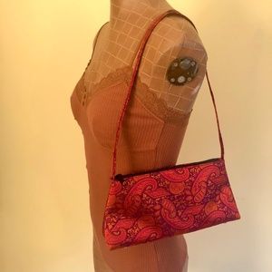 NEW! Paisley Satin Fabric Bagguette